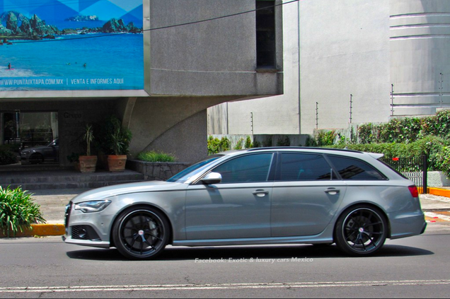An European-market RS6 Avant in Mexico City